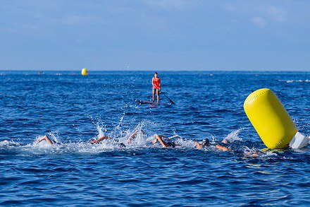 Drafting in open water races (Part 2)